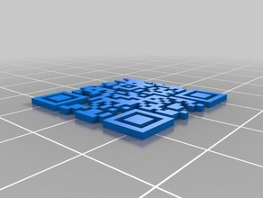 my customized fixed qr code generator other 3d print model - Mito3D
