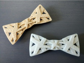 bowtie without sharp corners accessories fashion 3d print model - Mito3D
