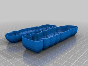 my customized text box iii containers 3d print model - Mito3D