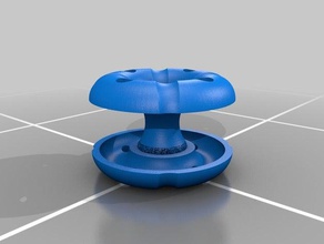 hopewell ouvido de spool brincos artefato orelha medidor mississippi plug wearable 3d print model - Mito3D
