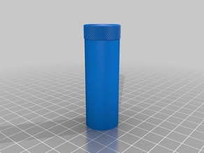 vape pen container pretzel rods containers holder screw 3d print model - Mito3D