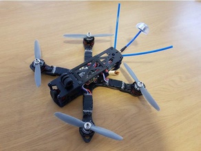 marciano ii 220 gopro montagem rc veículos drone 2 de quad quadcopter 3d print model - Mito3D