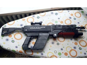 fucile rifle los juguetes juegos art dassalto 90 arma de fuego warhammer 3d print model - Mito3D