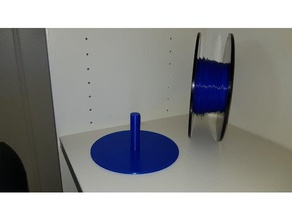 filamentroll holder lying down 3d printer accessories filament spool 3d print model - Mito3D