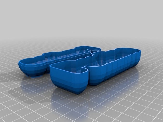 my customized text box iii containers 3D print model - Mito3D