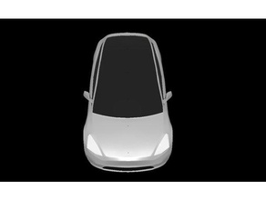 tesla model 3 vehicles car electric cars 3d print model - Mito3D