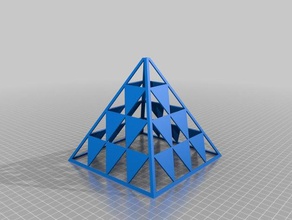 cristmas Pyramide Kunst 3d print model - Mito3D