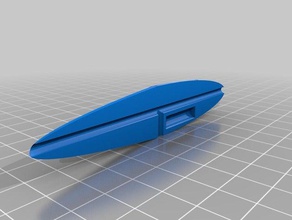 top water jerk bait sport & outdoors fishing lure 3d print model - Mito3D
