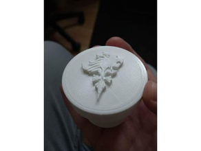 final fantasy 8 squall leonhart symbol stamp art tools 3d print model - Mito3D