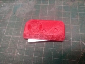 razor blade holder handle 3d printing 3d print model - Mito3D