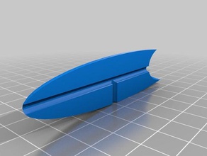 de água superior popper esporte ao ar livre pesca isca 3d print model - Mito3D