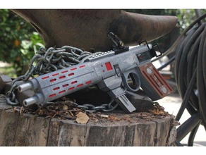 borderlands 2 infinity pistola remixada dplumly adereços cosplay prop de arma traje wepon 3d print model - Mito3D