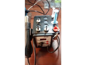 smd 858d rework station tool holder electronics 3d print model - Mito3D