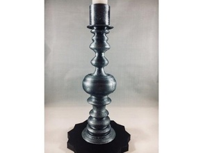 candle stick holder decor decoration home house tabletop table topper 3d print model - Mito3D