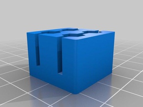 2x2 teste hex pouco titular ferramenta os titulares caixas personalizado 3d print model - Mito3D