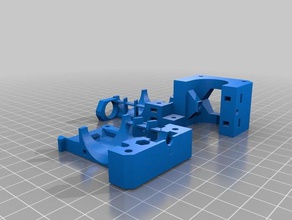 soporte para argento hotend modificado prusa orso edizione 3d la stampante parti 3d print model - Mito3D