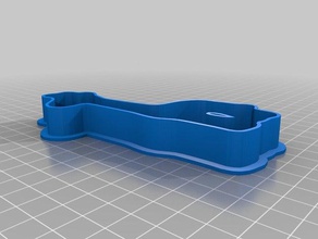 mi imagen personalizada basada en el cortador de la galleta jirafa cocina comedor 3d print model - Mito3D