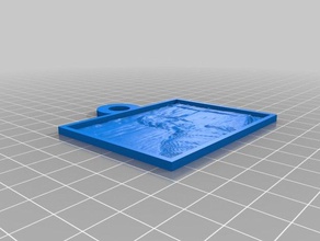 il mio personalizzato lithopane javi 2d arte 3d print model - Mito3D