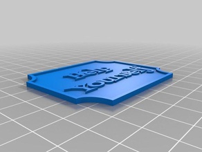 kendine yardım et dekor özelleştirilmiş 3d print model - Mito3D