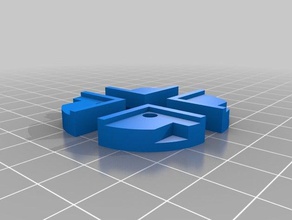 anet a8 aquecida cama de vidro montagem do clip 3d a impressora os acessórios personalizado 3d print model - Mito3D