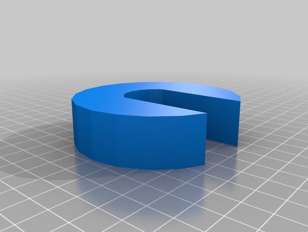 medio spool distanziale 3d la stampa filamento della bobina di titolare spoolholder montaggio zigg tech 3D print model - Mito3D