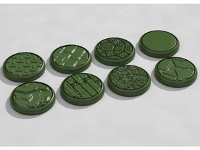 des bases simples jouet jeu accessoires le mdn donjons dragons figure miniature les miniatures table 3d print model - Mito3D