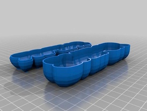 menón los contenedores personalizado 3d print model - Mito3D