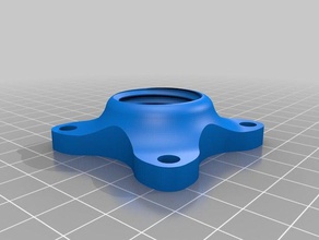 pet bottle cap tools cnc mount 3d print model - Mito3D