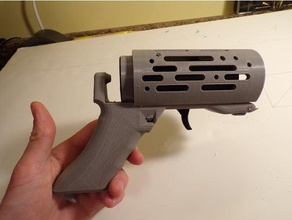 airsoft 40mm grenade launcher toys games 3d print model - Mito3D