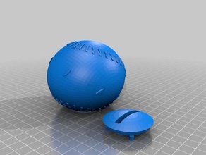beisebol banco jogos moeda 3d print model - Mito3D