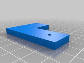 flsun i3 plus stop 3d printer parts 3d print model - Mito3D