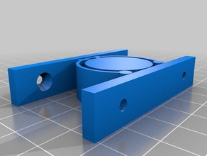 meu personalizados paramétrico de batente porta springs substituição partes 3d print model - Mito3D
