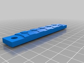 m-lock dragon scales rail cover 3d printing 3d print model - Mito3D
