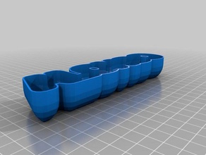 base alonso containers customized 3d print model - Mito3D