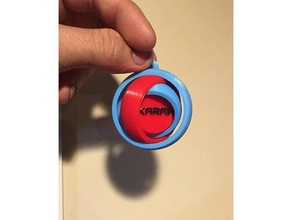 personalizable gyro llavero llaveros personalizado fidget mano spinner el giroscopio giroscópico moviendo nombre etiqueta con su de la ornamento rotación juguete 3d print model - Mito3D