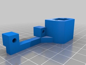 bl touch 3d mount anet a8 printer parts 3d print model - Mito3D