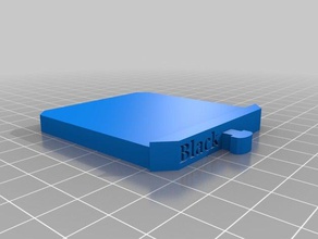 filter drawer black 3d printing 3d print model - Mito3D