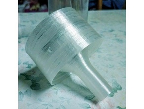Trichter mischen jar cap Haushalt bottle 3d print model - Mito3D