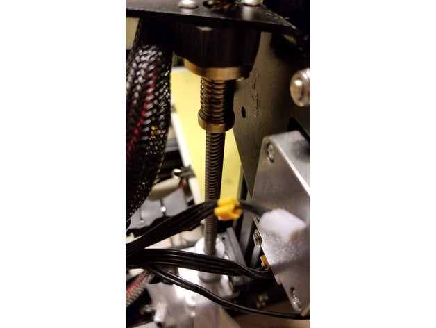 anti backlash nut adapter ender 3 3d printer parts anti-backlash cr-10 cr10 z-axis 3D print model - Mito3D
