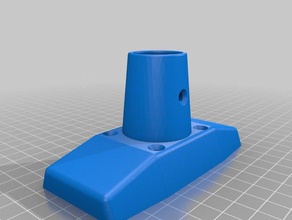 broomholder &oslash mm v3 ev süpürge tutucu 3d print model - Mito3D