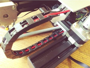 ender 3 7mm drag chain mounts 3d printer parts 3d print model - Mito3D