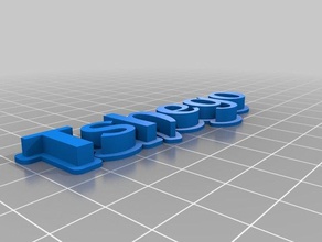 tshego sculture personalizzato 3d print model - Mito3D