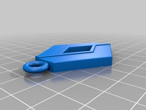 renault portachiavi gadget 3d print model - Mito3D