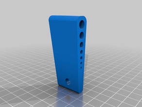 hex-key holder 15-6mm metric hand tools 3d print model - Mito3D