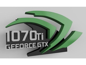 Electronic Arts destek gtx1070 ti bilgisayar 1070ti geforce 3d print model - Mito3D