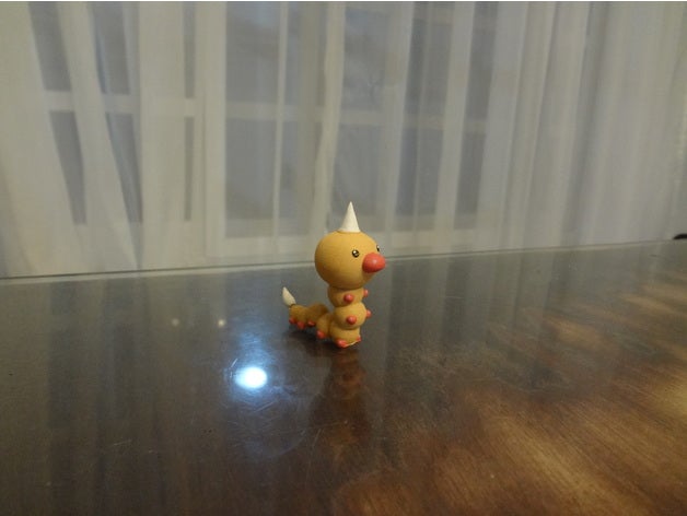 weedle pokemon edli3d video games shadowbons 3D print model - Mito3D
