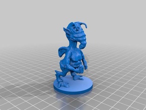 engraçado figura esculturas 3d print model - Mito3D