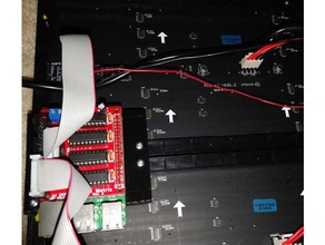 painel de led p10 raspberry pi montagem eletrônica 3d print model - Mito3D