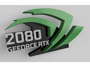 nvidia rtx 2080 soporte de gpu equipo geforce 3d print model - Mito3D
