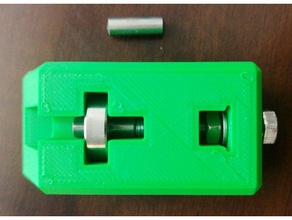 ball bearing pusher hand tools 625 axis helper parametric 3d print model - Mito3D